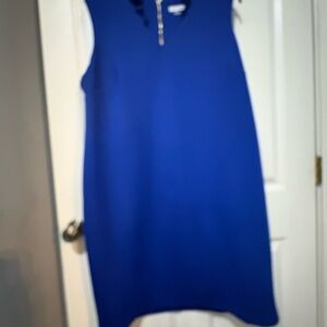 Blue Sleeveless Dress